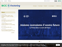 Tablet Screenshot of bccfactoring.it
